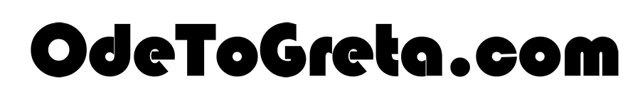 Ode to Greta dotcom Banner